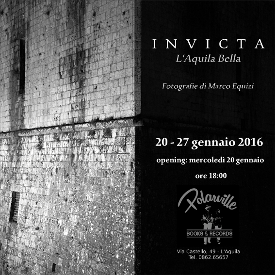Invicta – L’Aquila Bella 2 Locandina progetto Invicta Marco Equizi