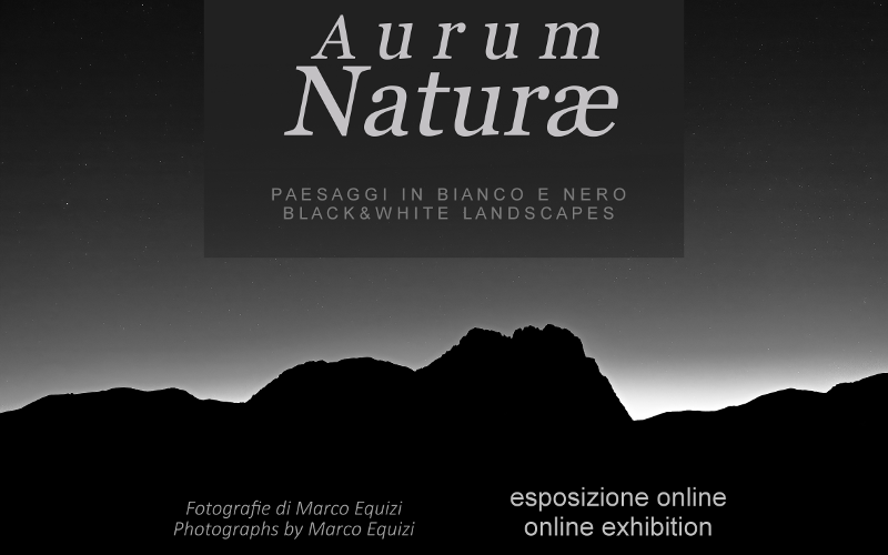 Marco Equizi fotografia locandina aurum naturae